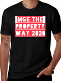 MGE Property Way 2020 Graphic T-Shirt - Black