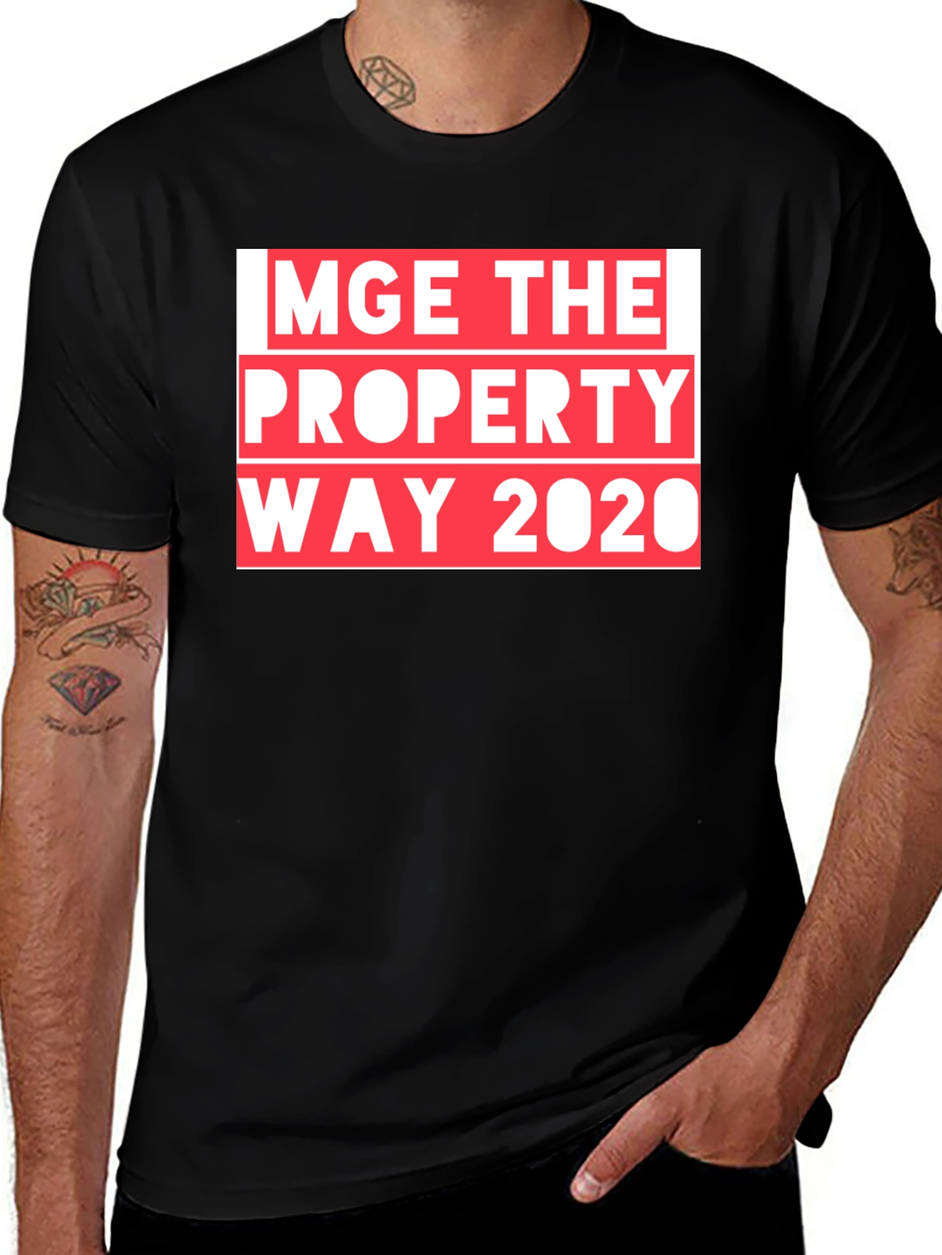 MGE Property Way 2020 Graphic T-Shirt - Black