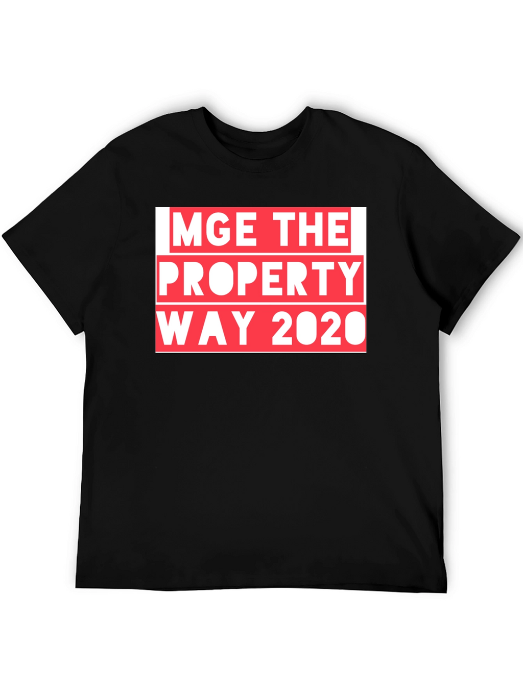 MGE Property Way 2020 Graphic T-Shirt - Black