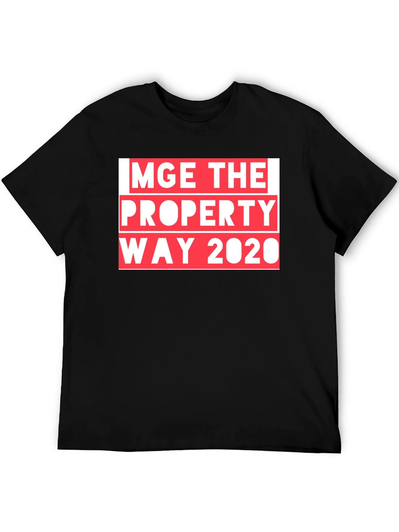 MGE Property Way 2020 Graphic T-Shirt - Black