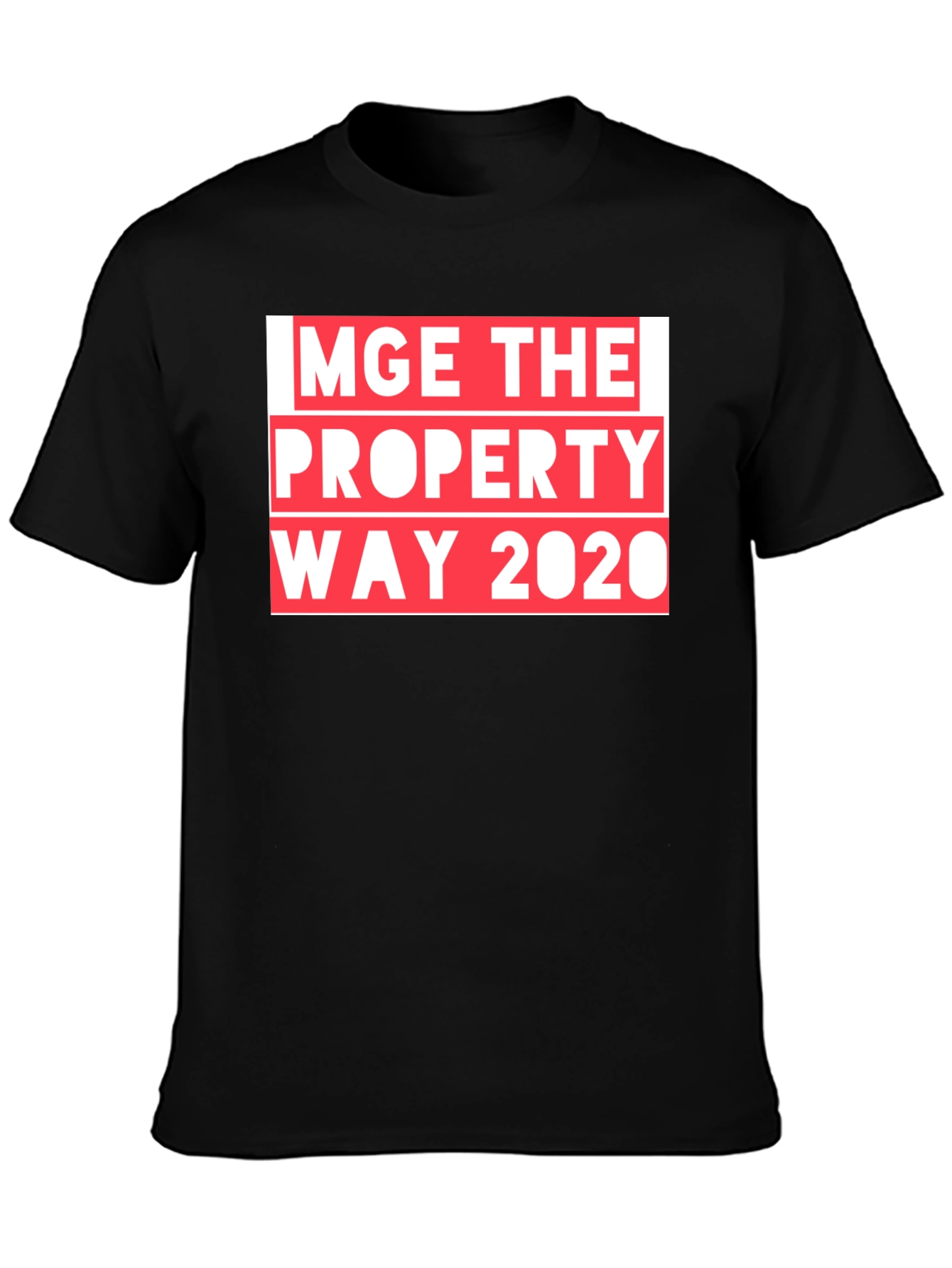 MGE Property Way 2020 Graphic T-Shirt - Black