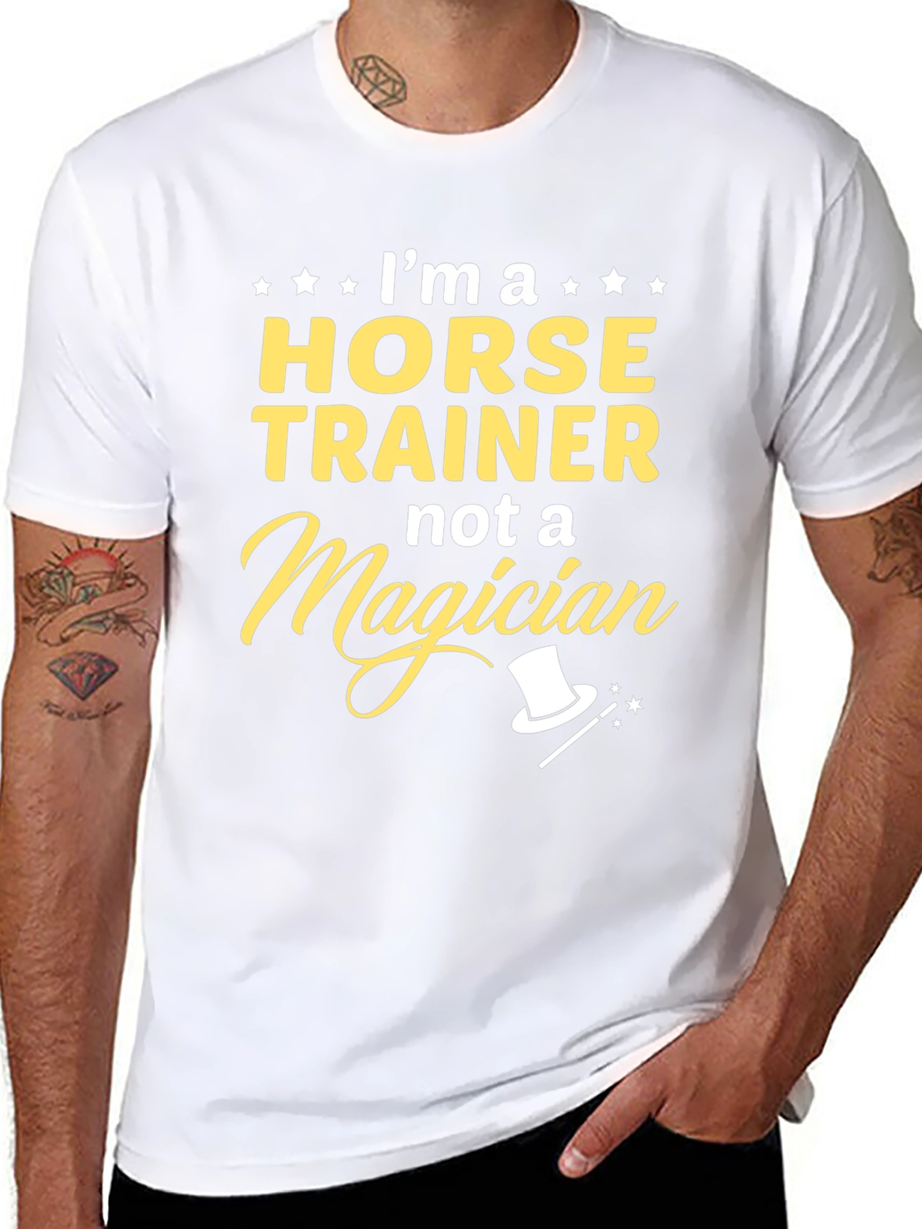 Horse Trainer T-Shirt - Not a Magician