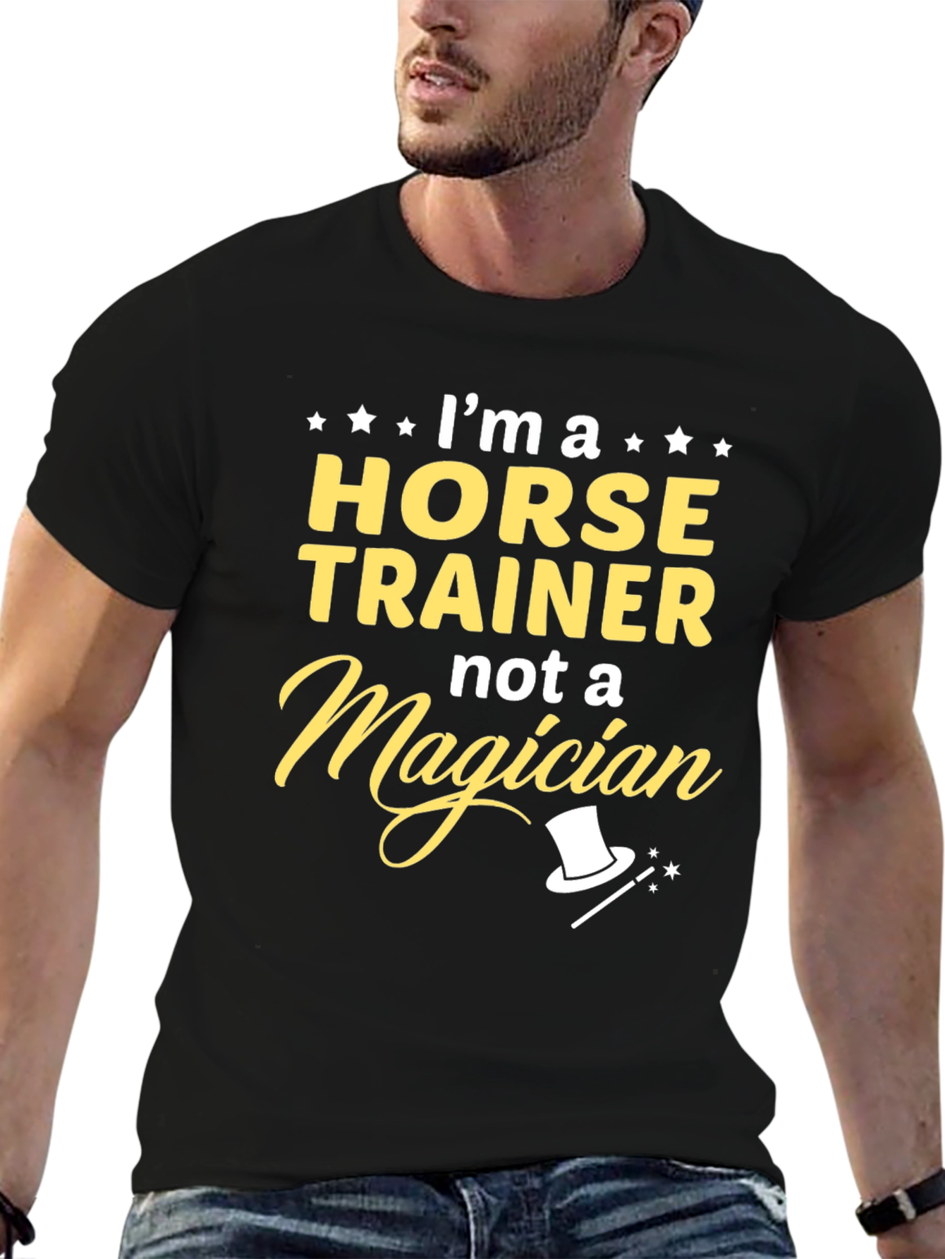 Horse Trainer T-Shirt - Not a Magician