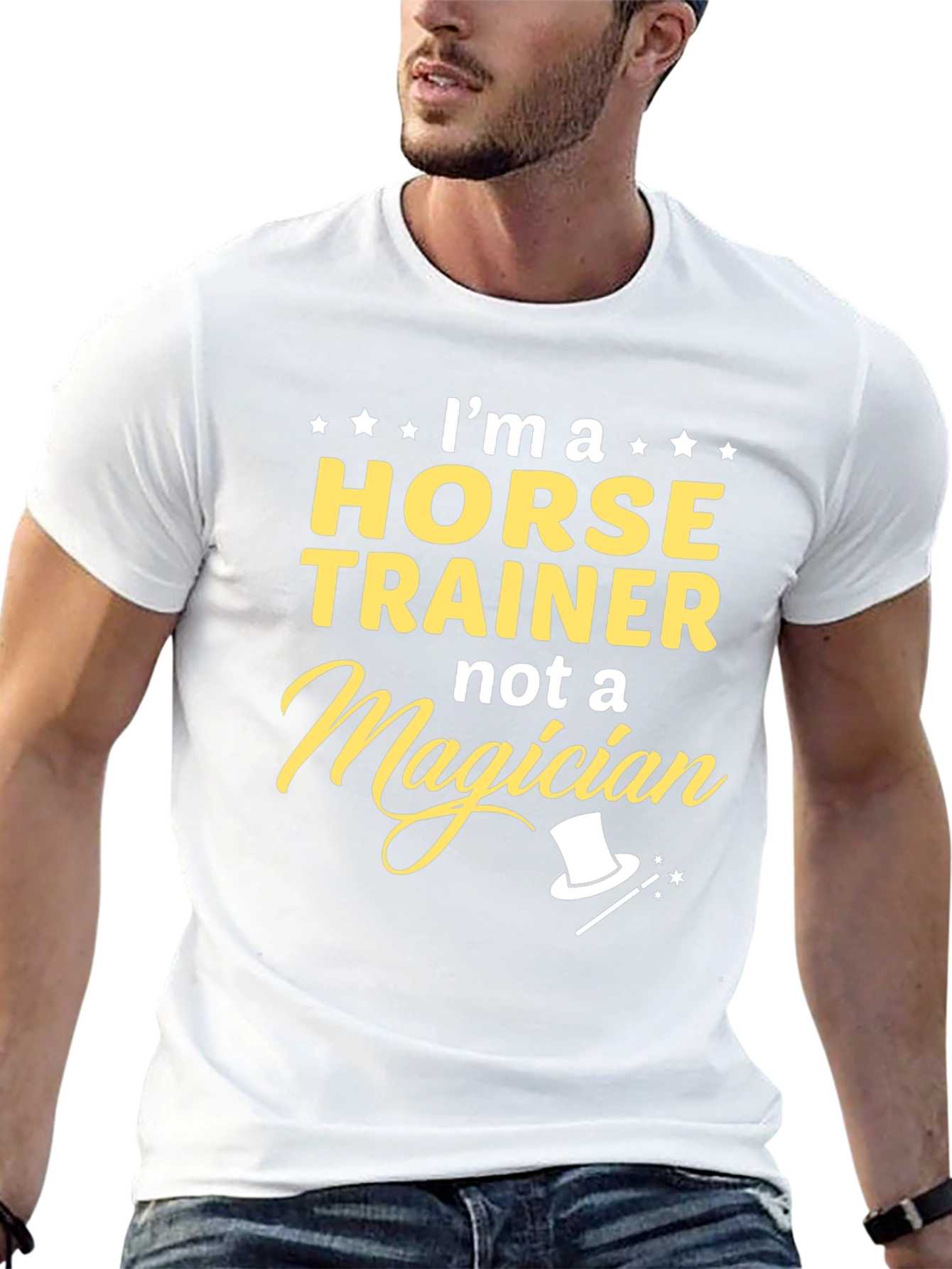 Horse Trainer T-Shirt - Not a Magician