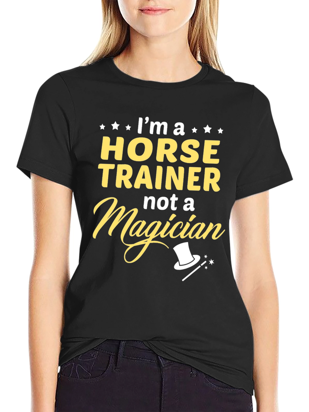 Horse Trainer T-Shirt - Not a Magician