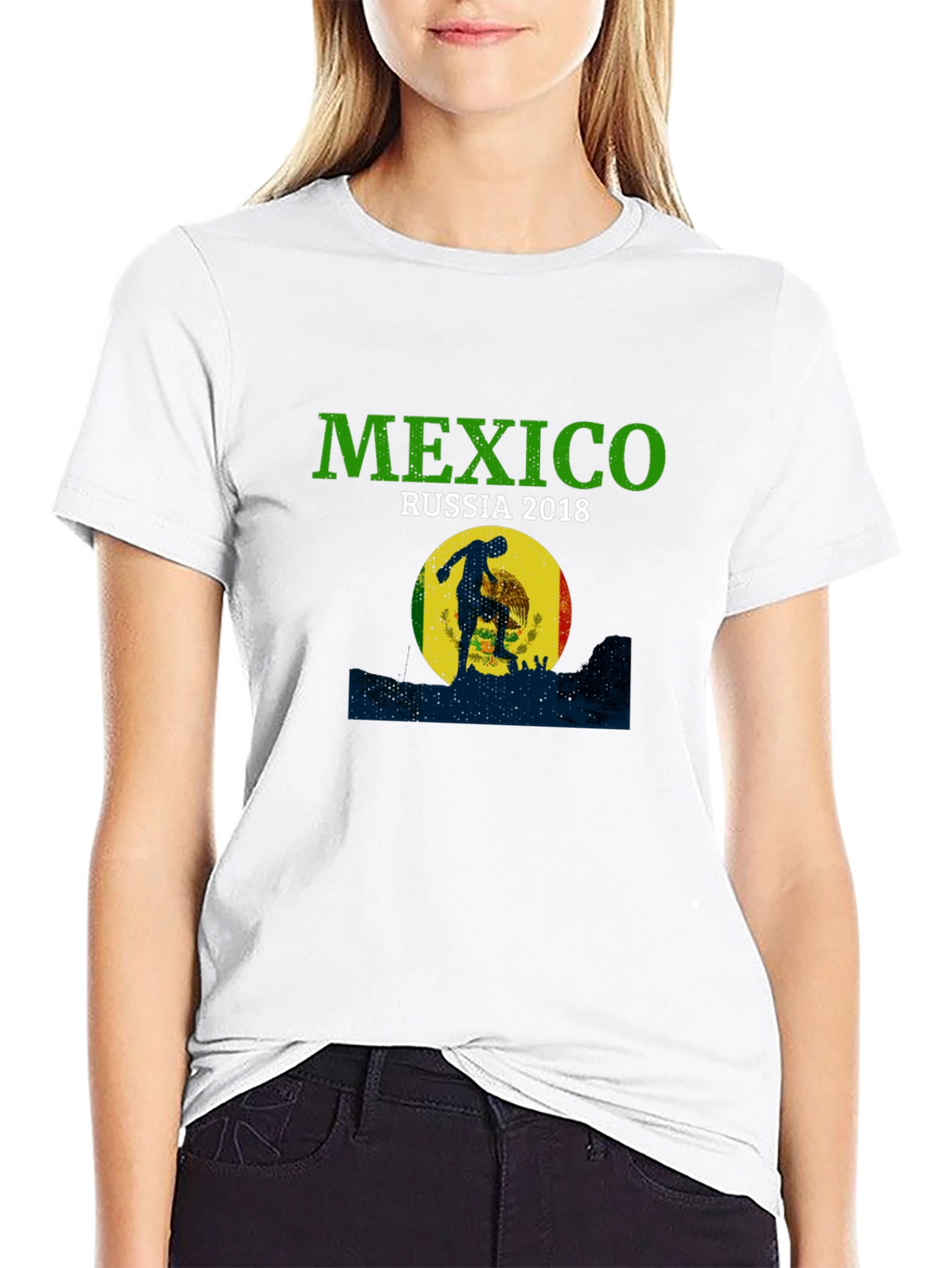 Mexico Russia 2018 Soccer T-Shirt