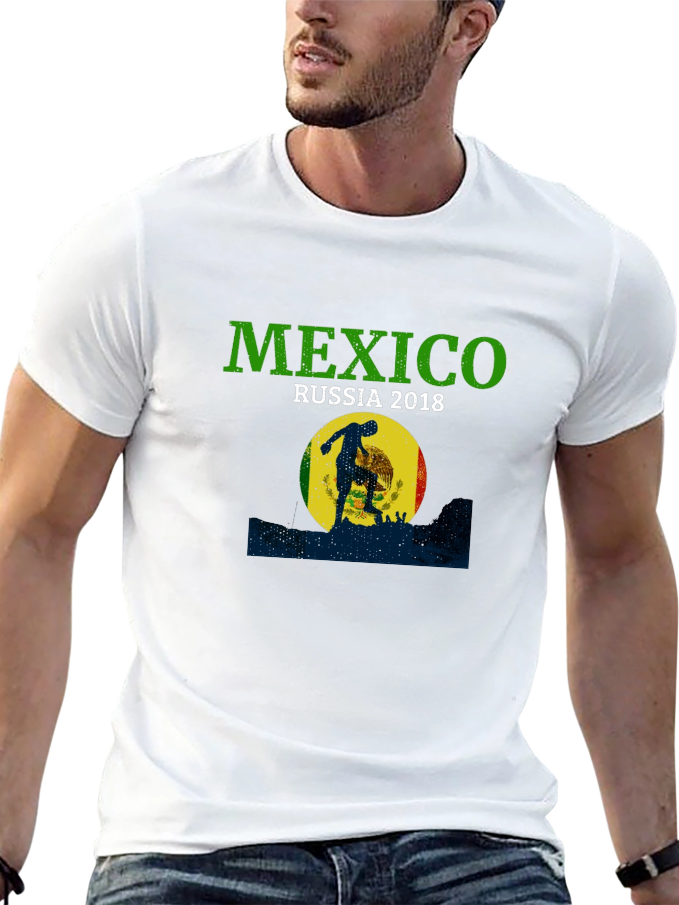 Mexico Russia 2018 Soccer T-Shirt