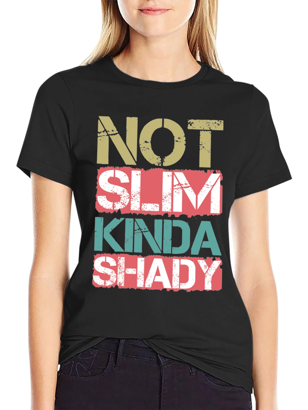 Not Slim Kinda Shady Graphic Tee