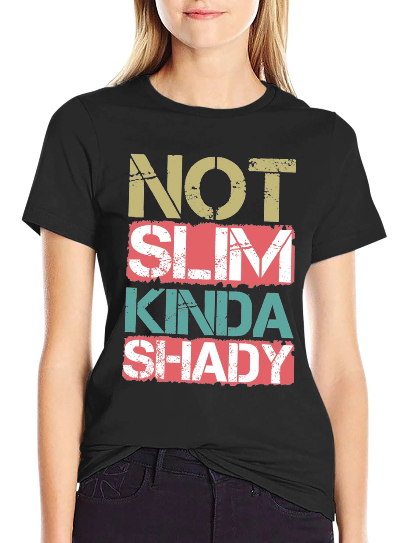 Not Slim Kinda Shady Graphic Tee