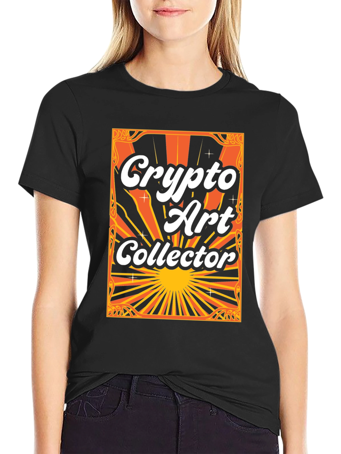 Crypto Art Collector Graphic T-Shirt