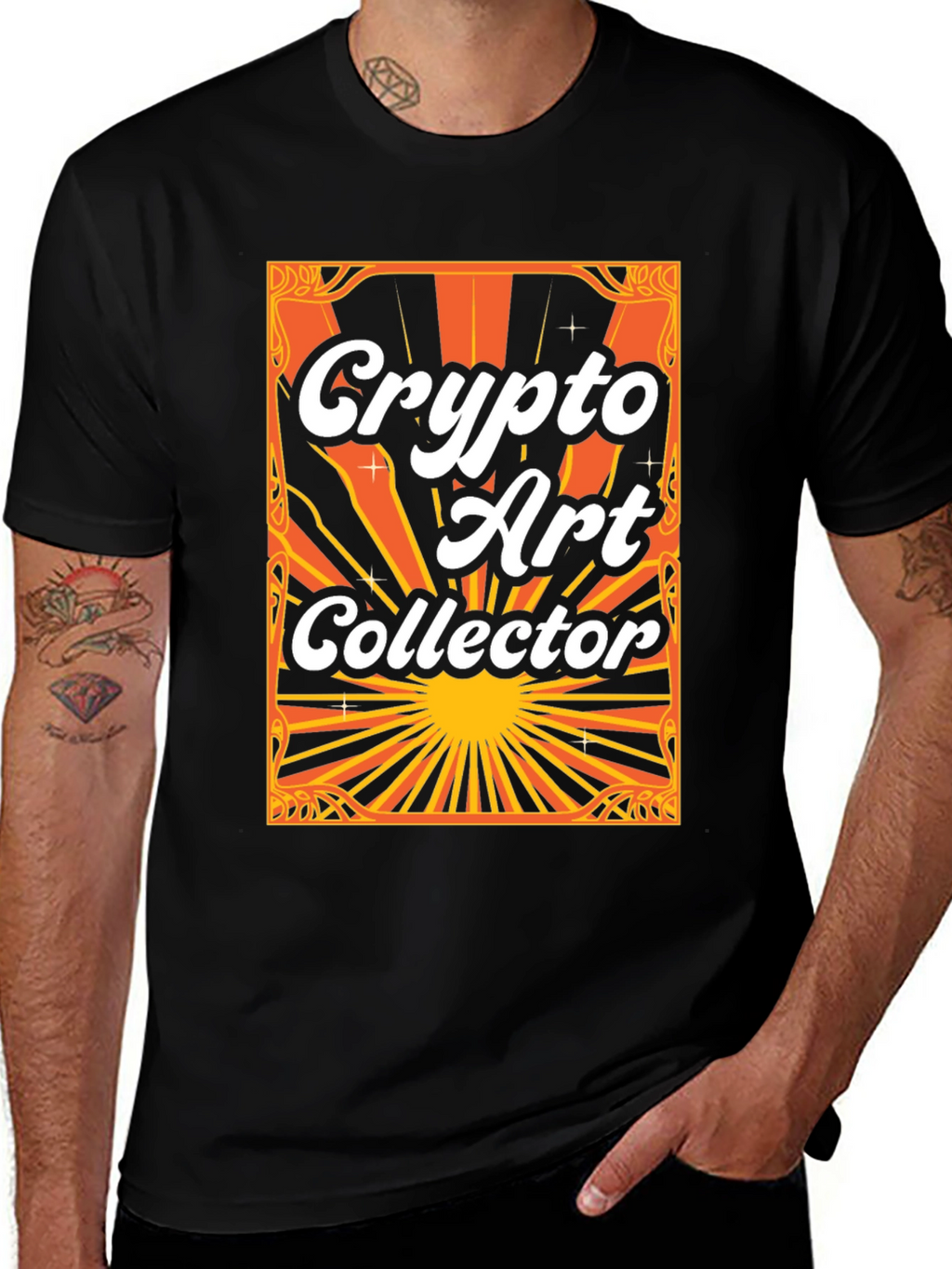Crypto Art Collector Graphic T-Shirt