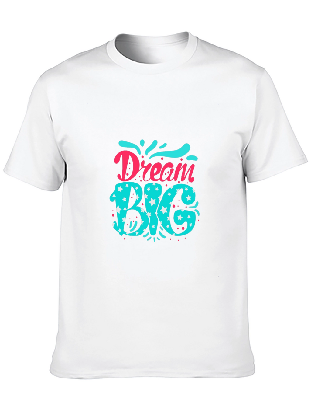 Dream Big Graphic Tee - Inspiring Black T-Shirt