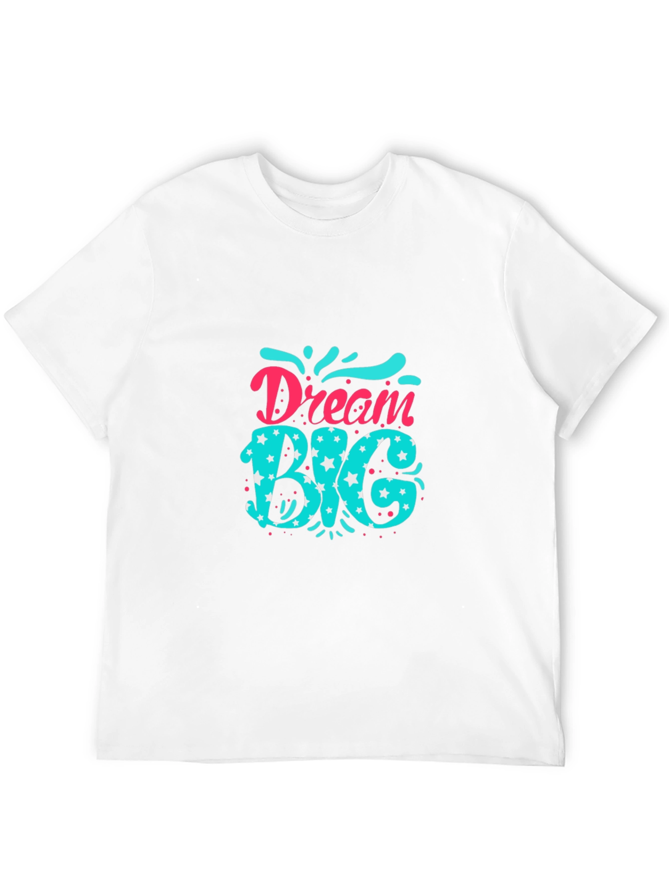 Dream Big Graphic Tee - Inspiring Black T-Shirt