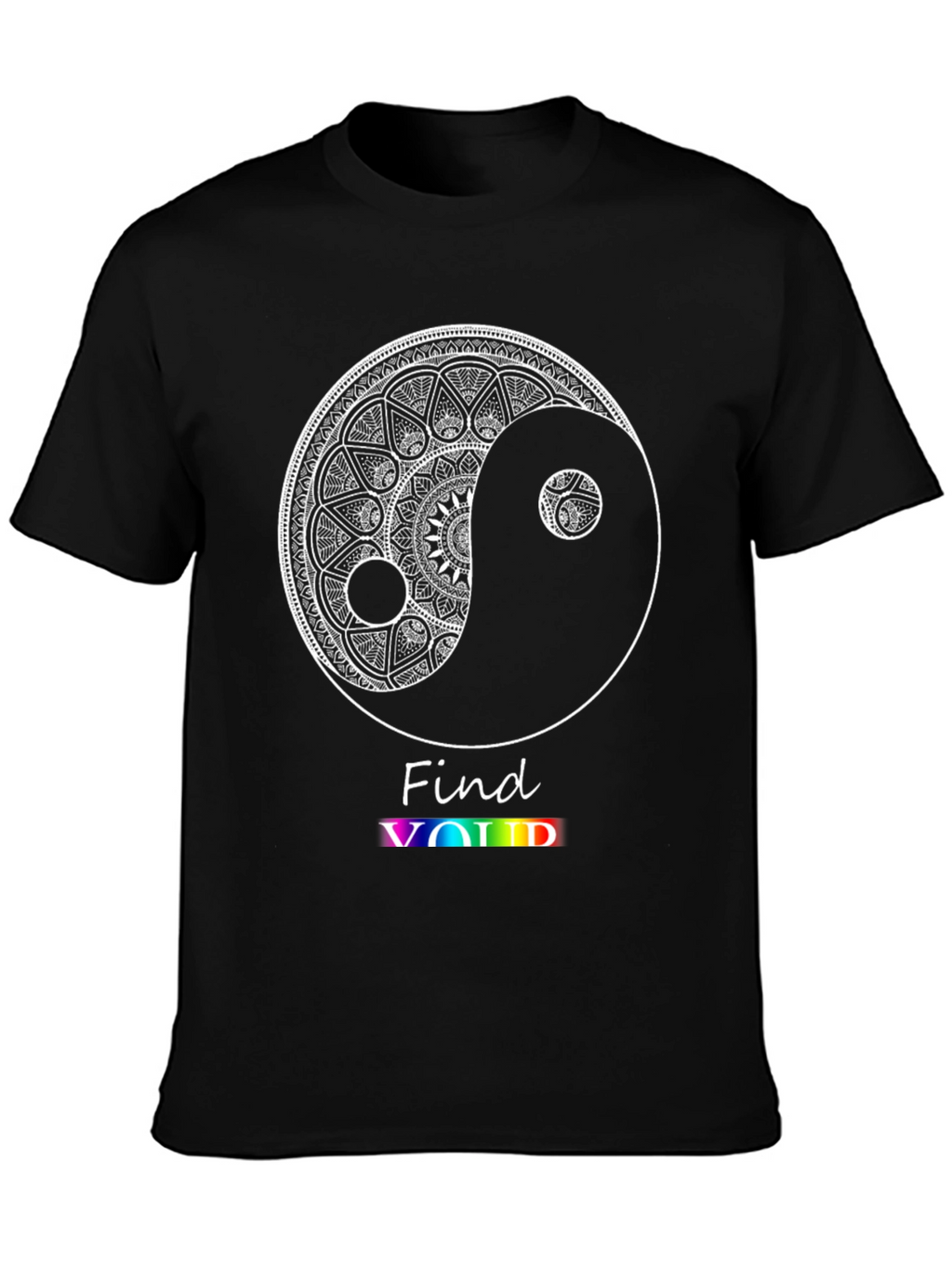 Yin Yang Mandala T-Shirt - Find Void