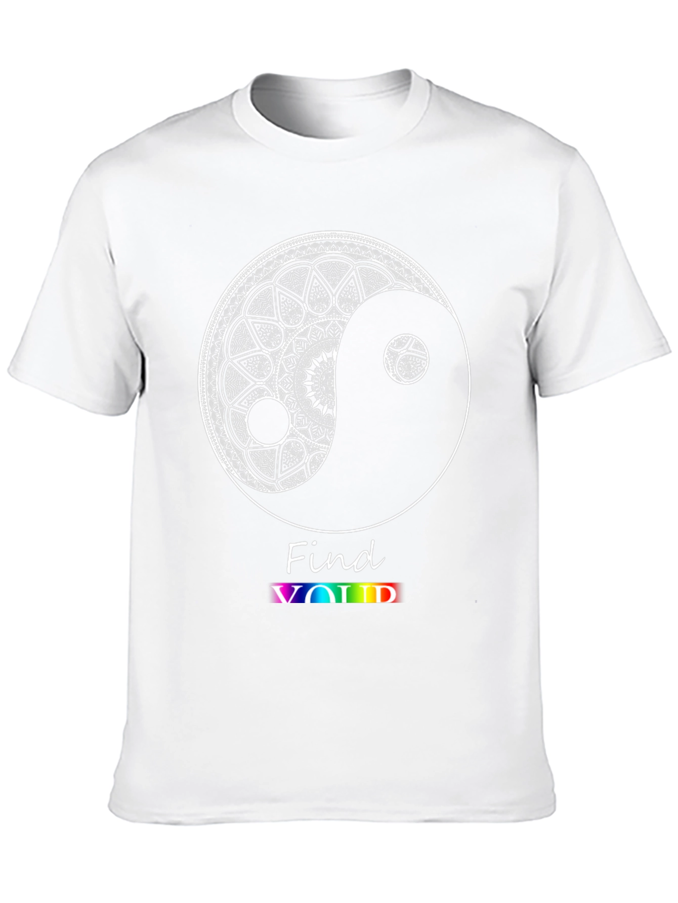 Yin Yang Mandala T-Shirt - Find Void