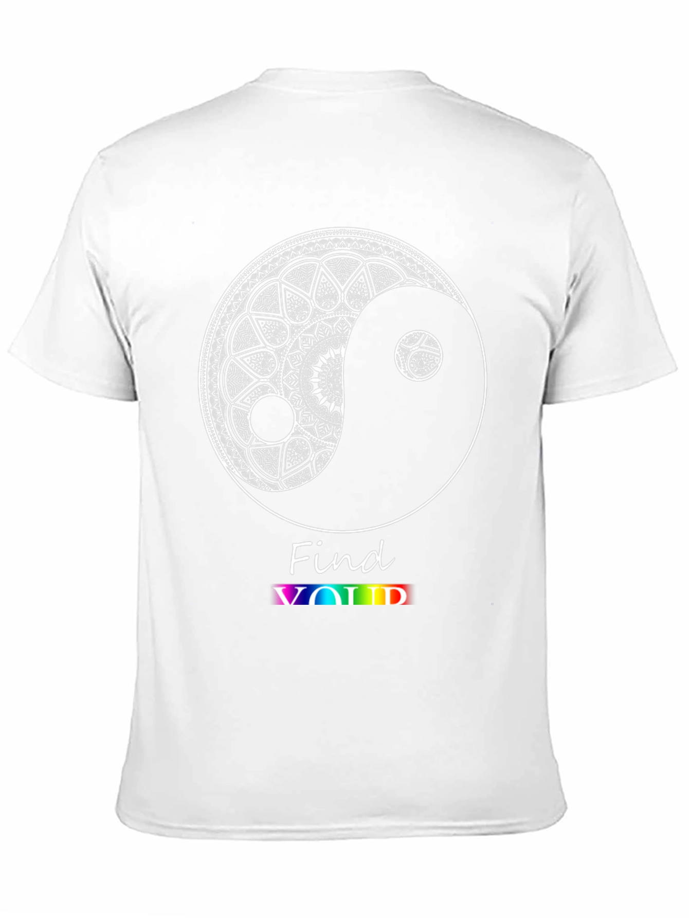 Yin Yang Mandala T-Shirt - Find Void