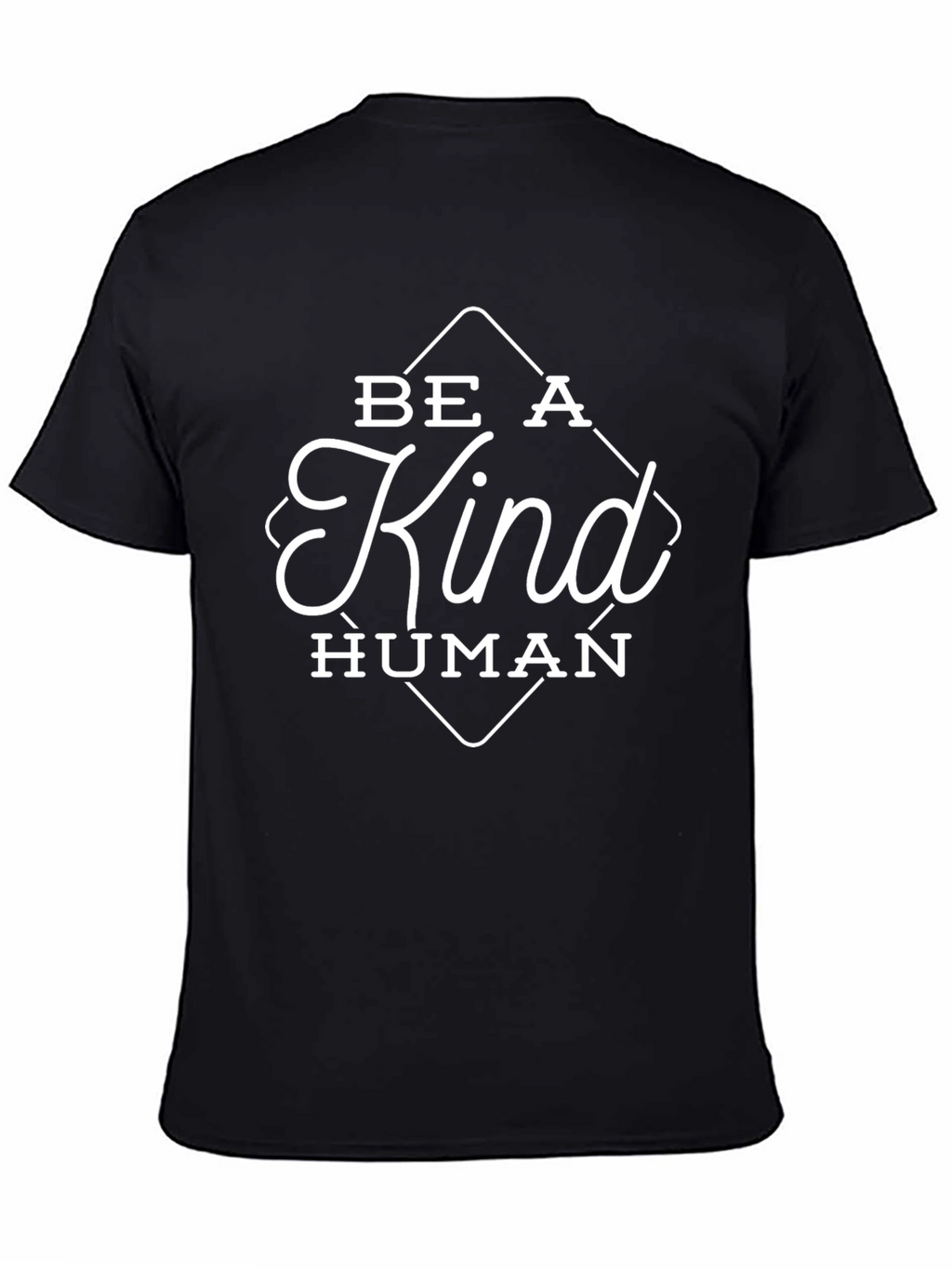 Be A Kind Human Black Graphic Tee