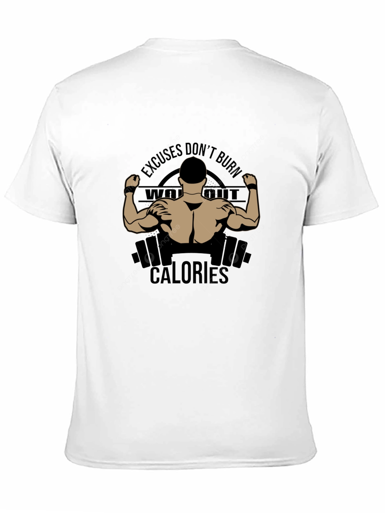 Workout Motivation Black T-Shirt