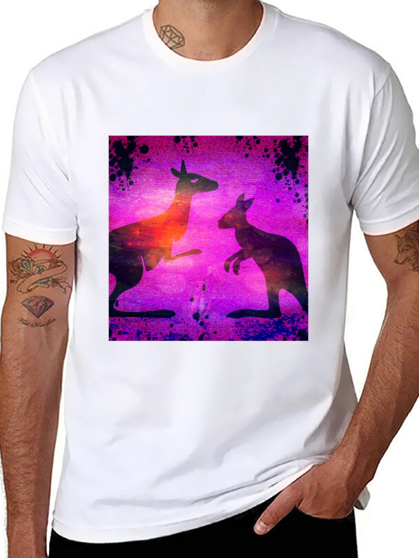 Kangaroo Galaxy T-Shirt