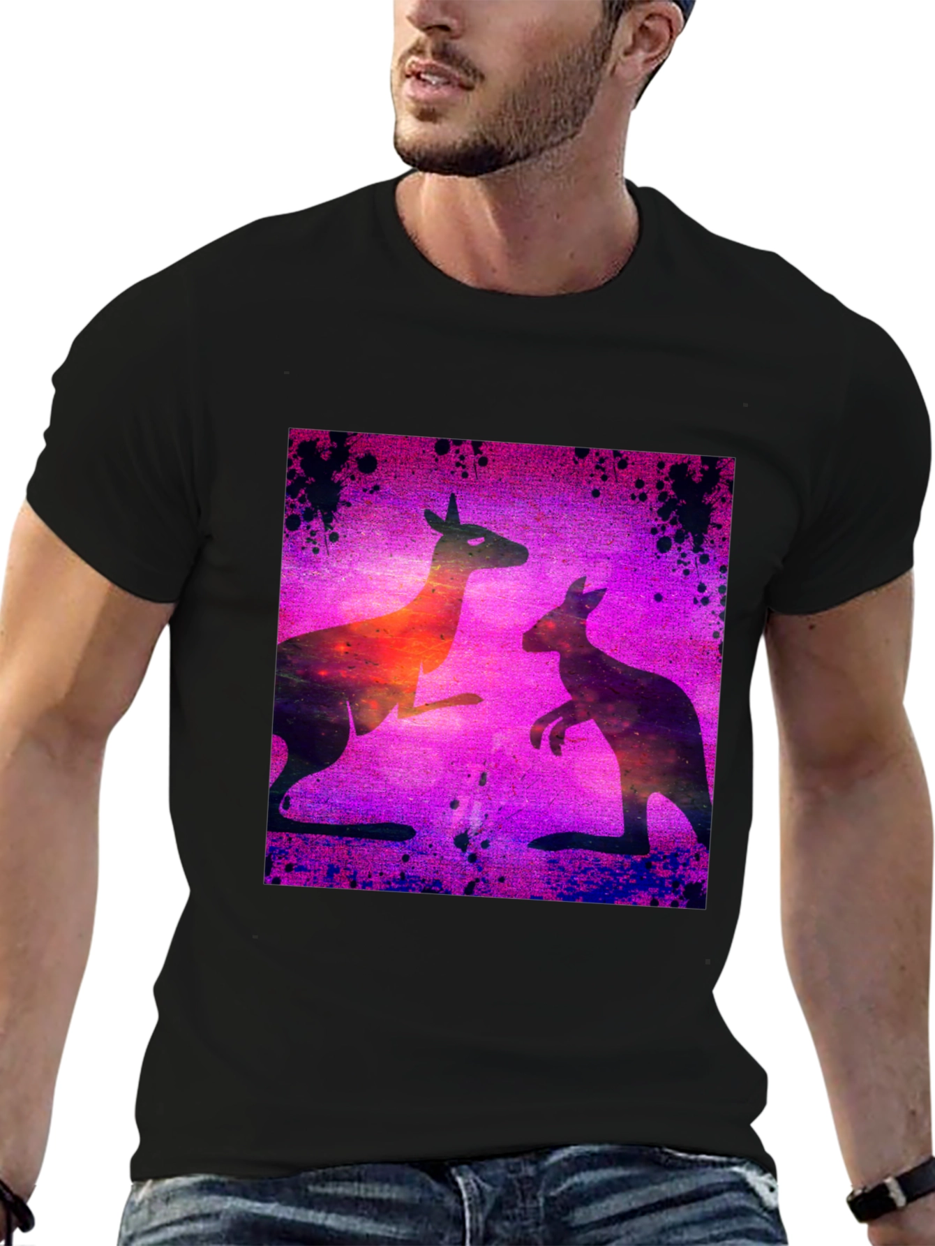 Kangaroo Galaxy T-Shirt
