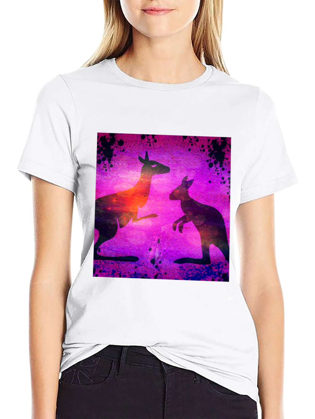 Kangaroo Galaxy T-Shirt