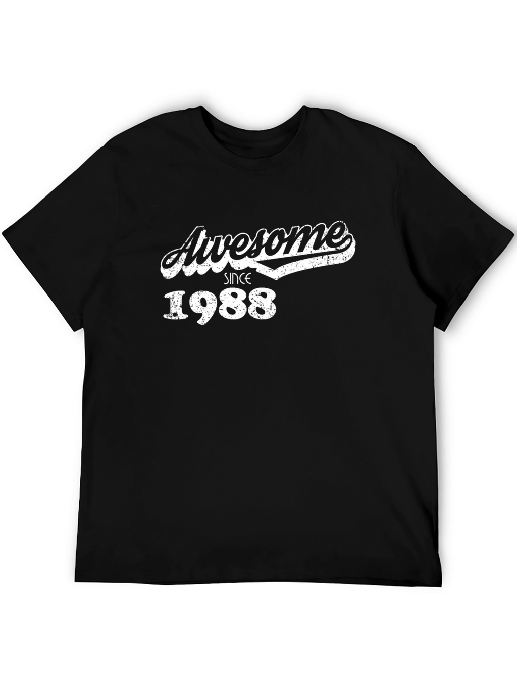 Awesome Since 1988 Black Graphic Tee
