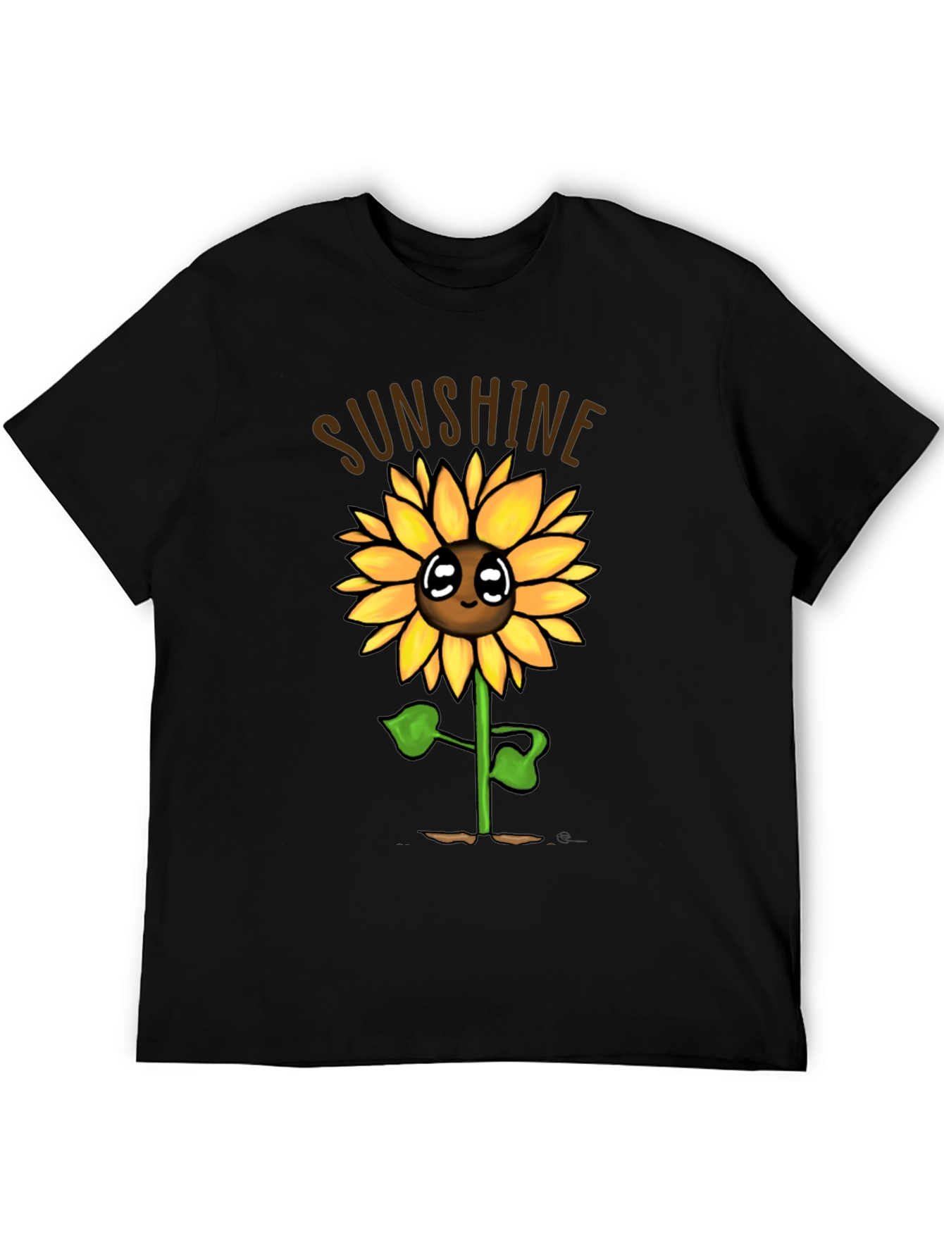 Sunshine Sunflower Graphic T-Shirt