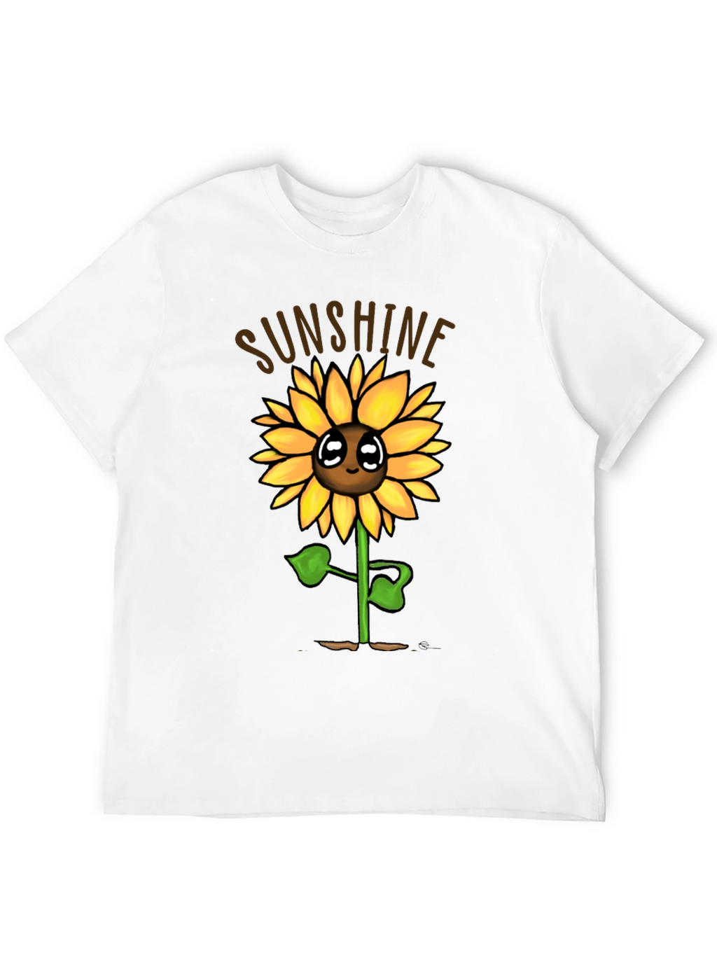 Sunshine Sunflower Graphic T-Shirt