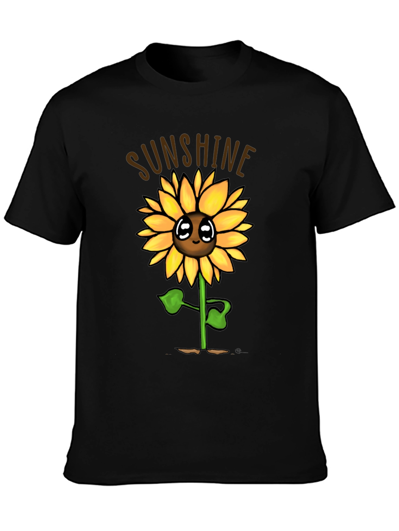 Sunshine Sunflower Graphic T-Shirt