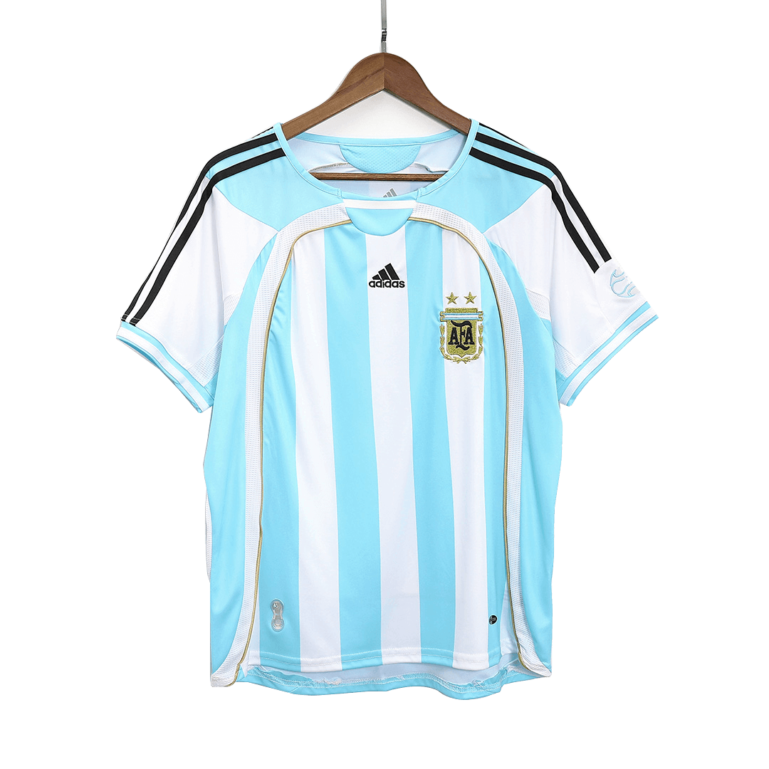 Argentina Home Jersey Retro 2006 Front