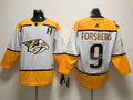 Men's Nashville Predators Filip Forsberg #9 White Breakaway Jerseys