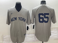Men's New York Yankees Nestor Cortes Jr. #65 Gray Replica Player Name Jerseys