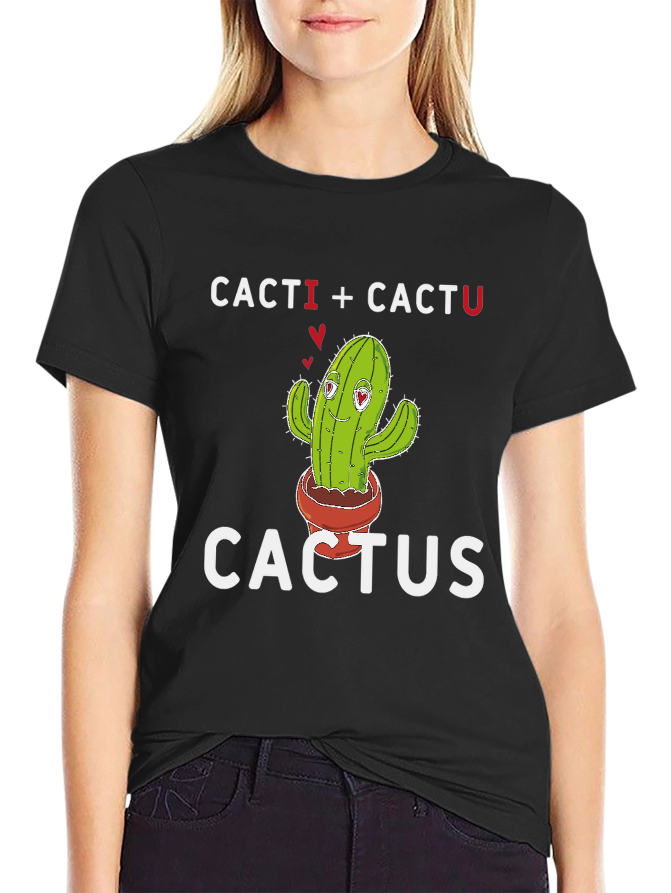 Cacti + CactU Cactus Graphic T-Shirt - Love Plant Tee
