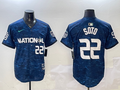 Men's National League Juan Soto #22 Navy 2023 MLB All-Star Game Limited Player Jerseys