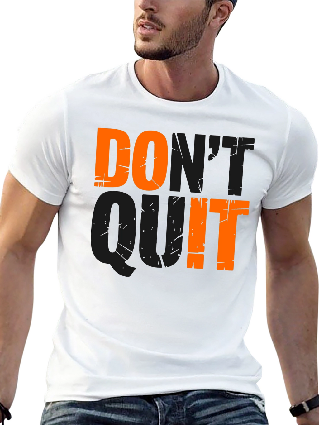 Dont Quit - Motivational Graphic T-Shirt