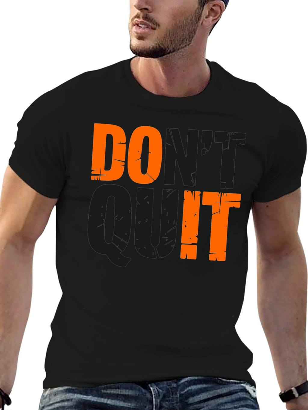 Dont Quit - Motivational Graphic T-Shirt