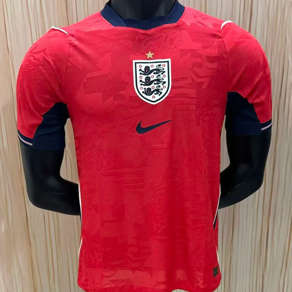 2026/27 England Away Red Player Version Soccer Jersey Front