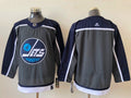 Men's Winnipeg Jets Light Gray Blank Jerseys