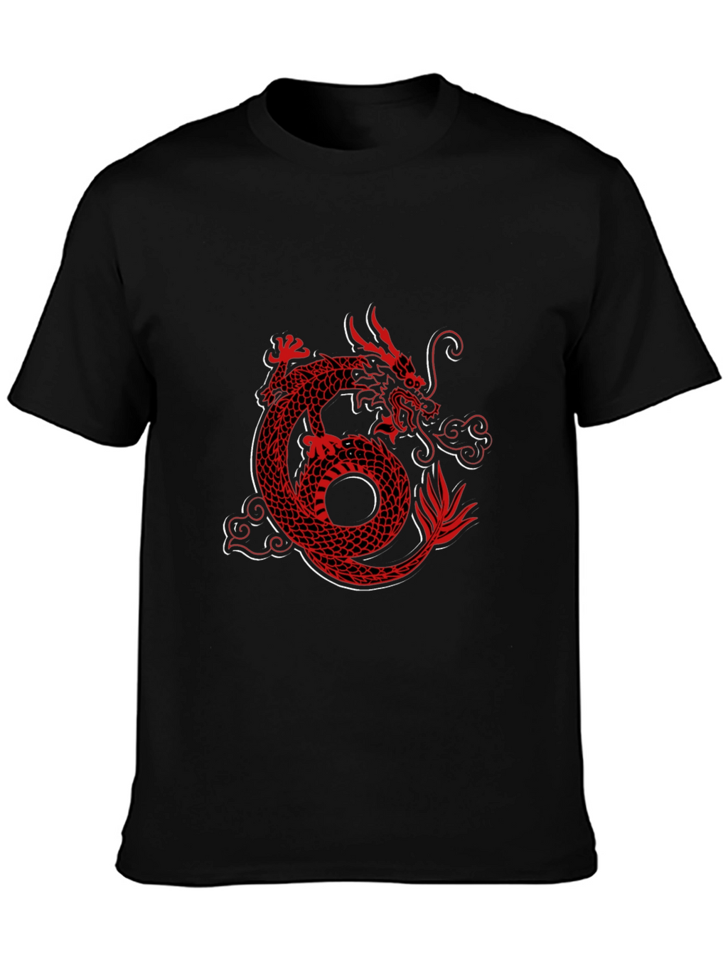 Dragon Graphic Tee - Black T-Shirt