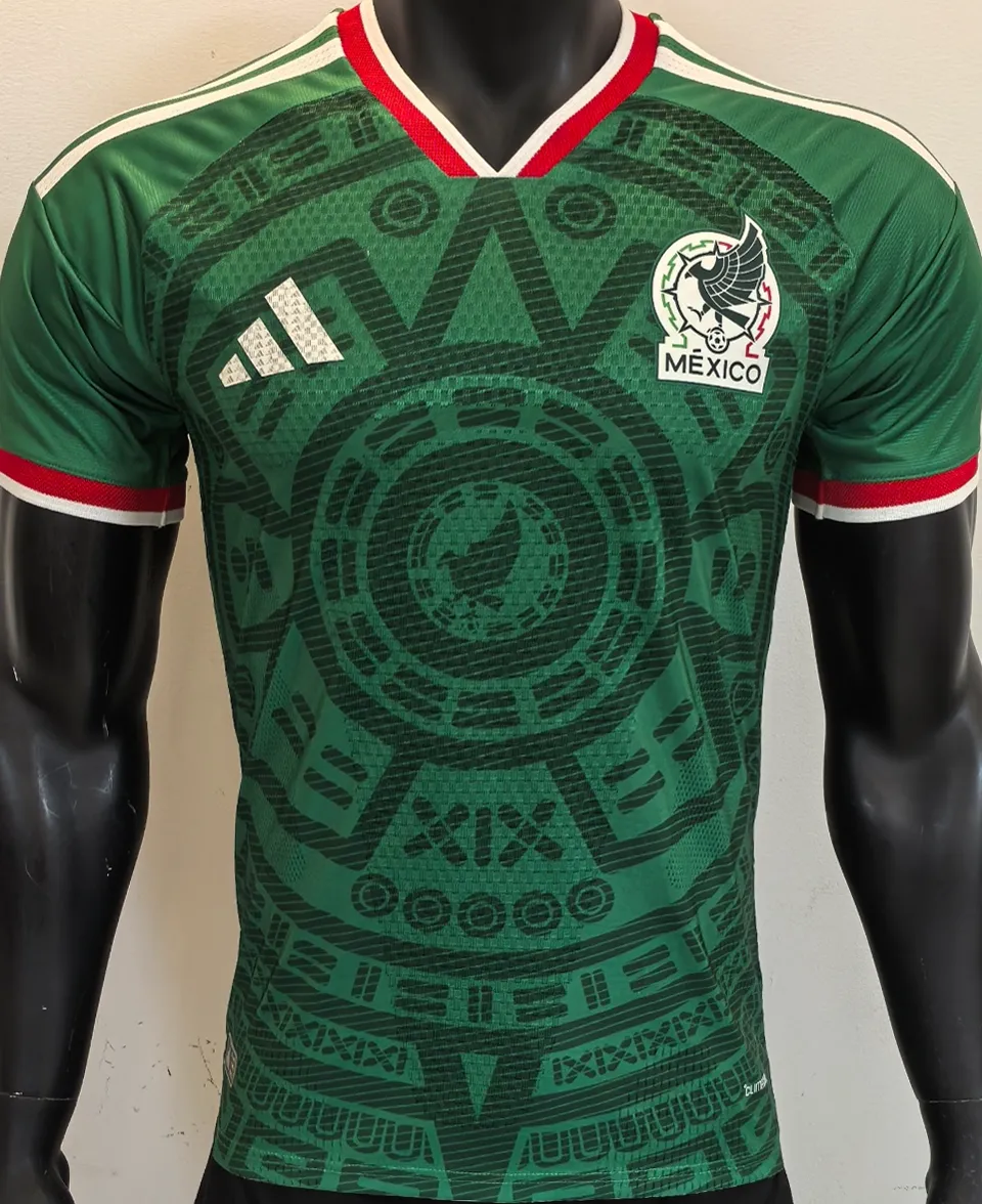 2026/27 Mexico Home Green Player Version Soccer Jersey Front