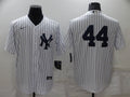 Men's New York Yankees Reggie Jackson #44 White Replica Player Name Jerseys