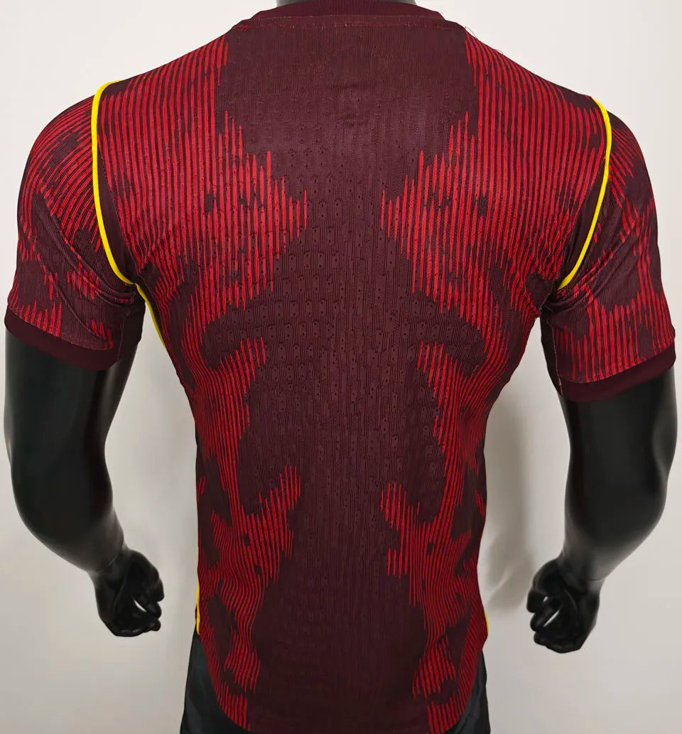 2026/27 Brazil Special Edition Red Player Version Soccer Jersey Back