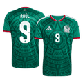 Raúl#9 Mexico Home Soccer Jersey World Cup 2026 Green Front