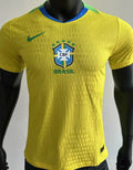 2025/26 Brazil Home Yellow Player Version Jersey Front
