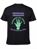 Physical Therapist T-Shirt World Changer Tee