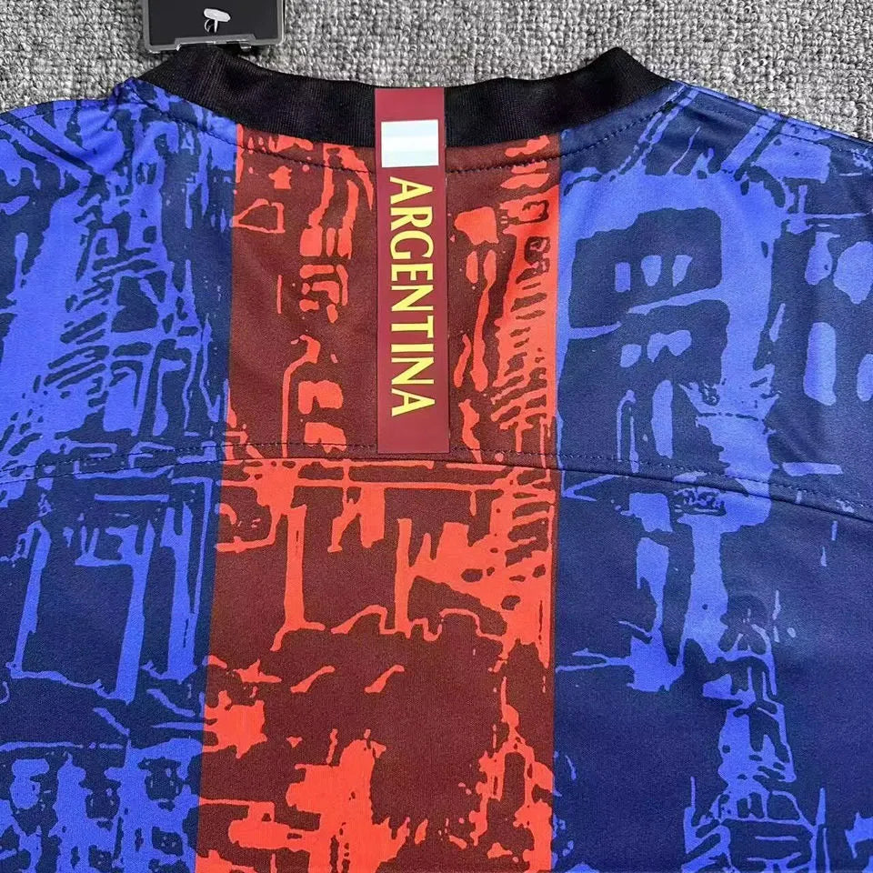 2025 BA x Argentina Special Edition Fans Soccer Jersey 巴傻 x 阿根~ Detail 2