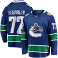 Men's Vancouver Canucks Anthony Beauvillier #72 Blue Home Breakaway Jerseys