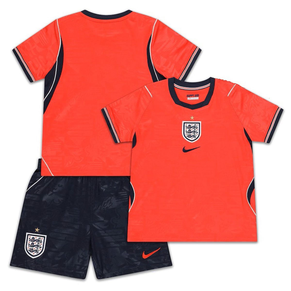 Kids England Away Jersey Kit World Cup 2026 Image 3