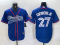 Men's Toronto Blue Jays Vladimir Guerrero Jr. #27 Royal Player Jerseys Joint Edition