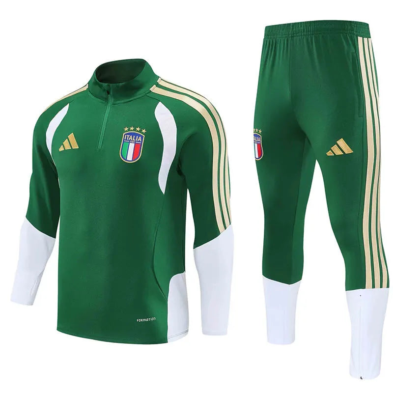 2026/27 Italy Away White Fans Long Sleeve Soccer Jersey Detail 4